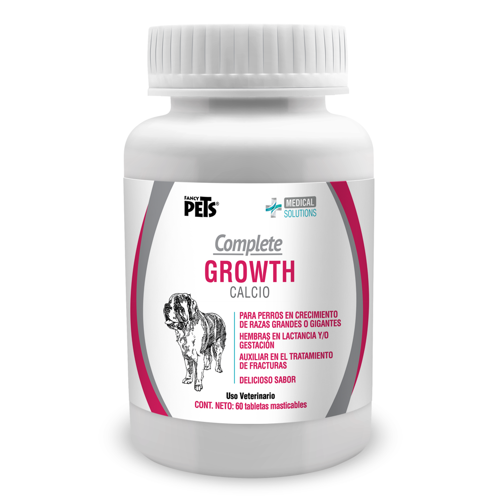 MS Complete Growth ( Calcio ) - Tabletas Masticables Multivitamínico 60 Tabletas