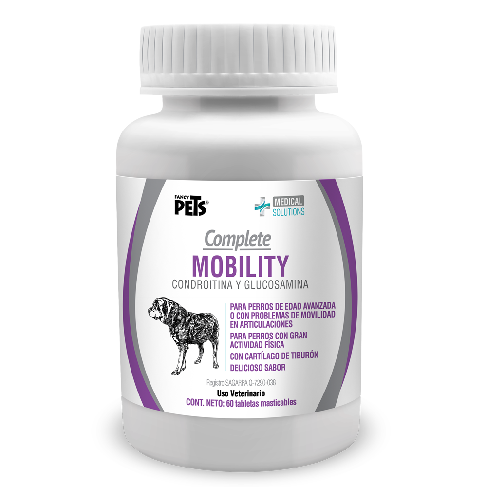 MS Complete Mobility para Perros 120 Tabletas Masticables