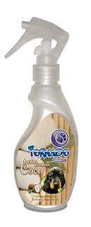 Locion frutal Tornado quita olores aroma coco 250 mL