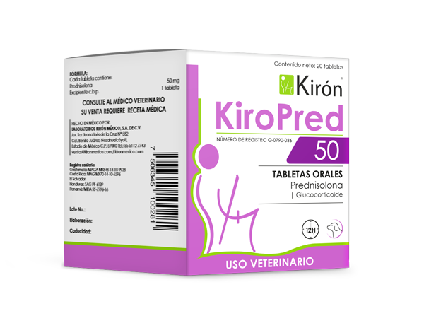 KiroPred 50 ( Prednisolona ) 20 Tabletas Orales