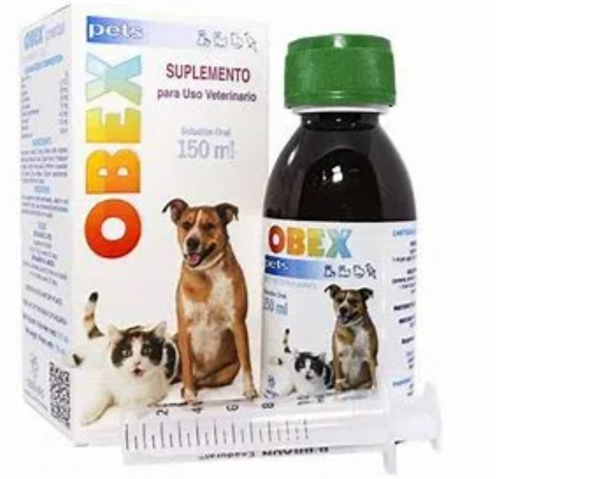 Obex Pets Suspensión Oral 150 mL ( Obesidad Perros y Gatos)