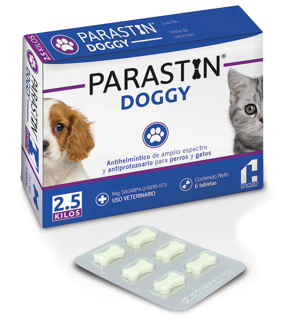 Parastin Doggy (2.5 kg) Caja con 6 Tabletas