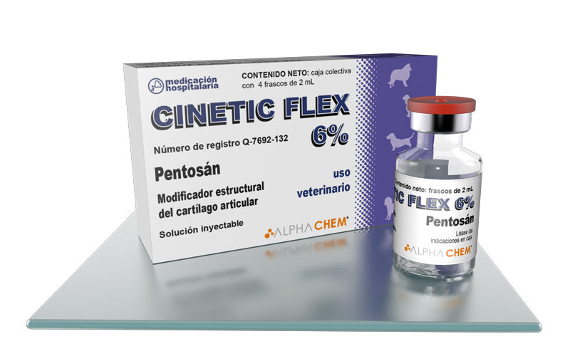 Cinetic Flex 6% 60 mg (4 frascos 2 mL) Inyectable