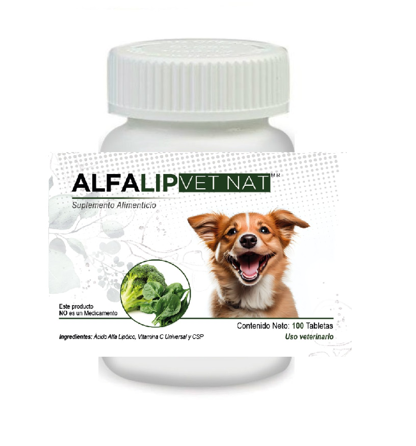 Alfalip VetNat 100 Tabletas ( Antioxidante )