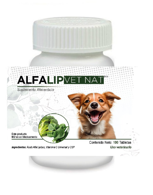 Alfalip VetNat 100 Tabletas ( Antioxidante )