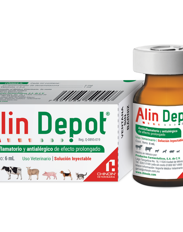 Alin Depot Inyectable Frasco ámpula con 6 ml