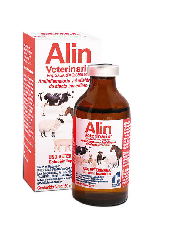 Alin Veterinario Inyectable 50 ml