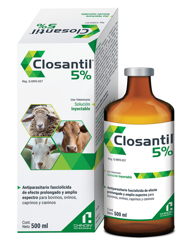 Closantil 5% Inyectable 500 ml