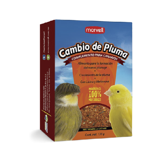 Complemento para Cambio de Pluma 120 g  - Canario