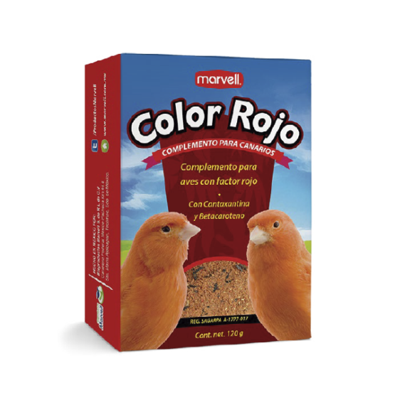 Complemento para el Color Rojo 120 g