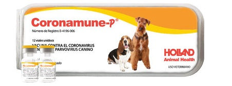 Coronamune P ( VACUNA PARVO CORONA Coronavirus y Parvovirus)  12 DOSIS REQUIERE TRANSPORTARSE EN FRÍO LLAME PARA COTIZAR ENVÍO