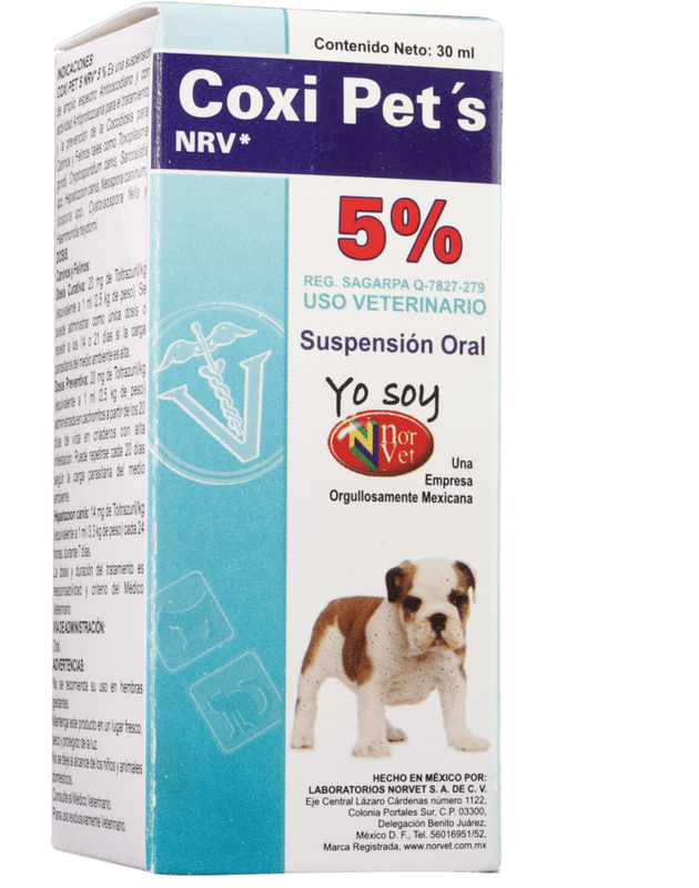 Coxi Pets NRV 5% 30 mL ( Toltrazuril )
