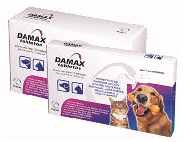 Damax Tabletas con 50