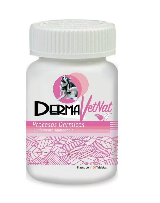 Derma VetNat 100 Tabletas ( Omegas - Dermatológico ) DermaVetNat