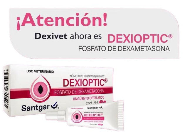 Dexioptic Ungüento oftálmico 5 gr SANTGAR (ANTES Dexivet)