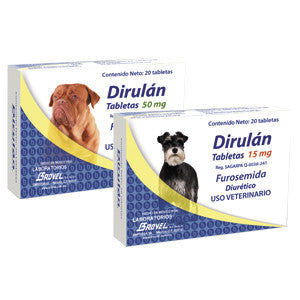 Dirulan Caja 20 tabletas 50 mg