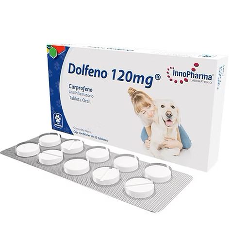 Dolfeno 120 mg Caja con 20 tabletas