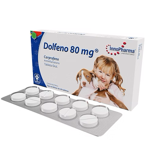 Dolfeno 80 mg Caja con 20 tabletas
