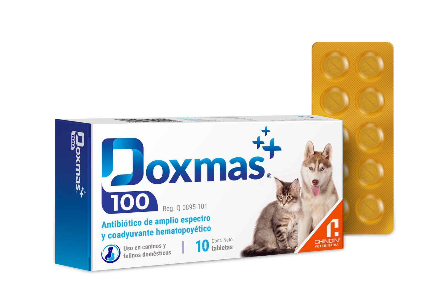 Doxmas 100 ( 10 tabletas )  doxiciclina