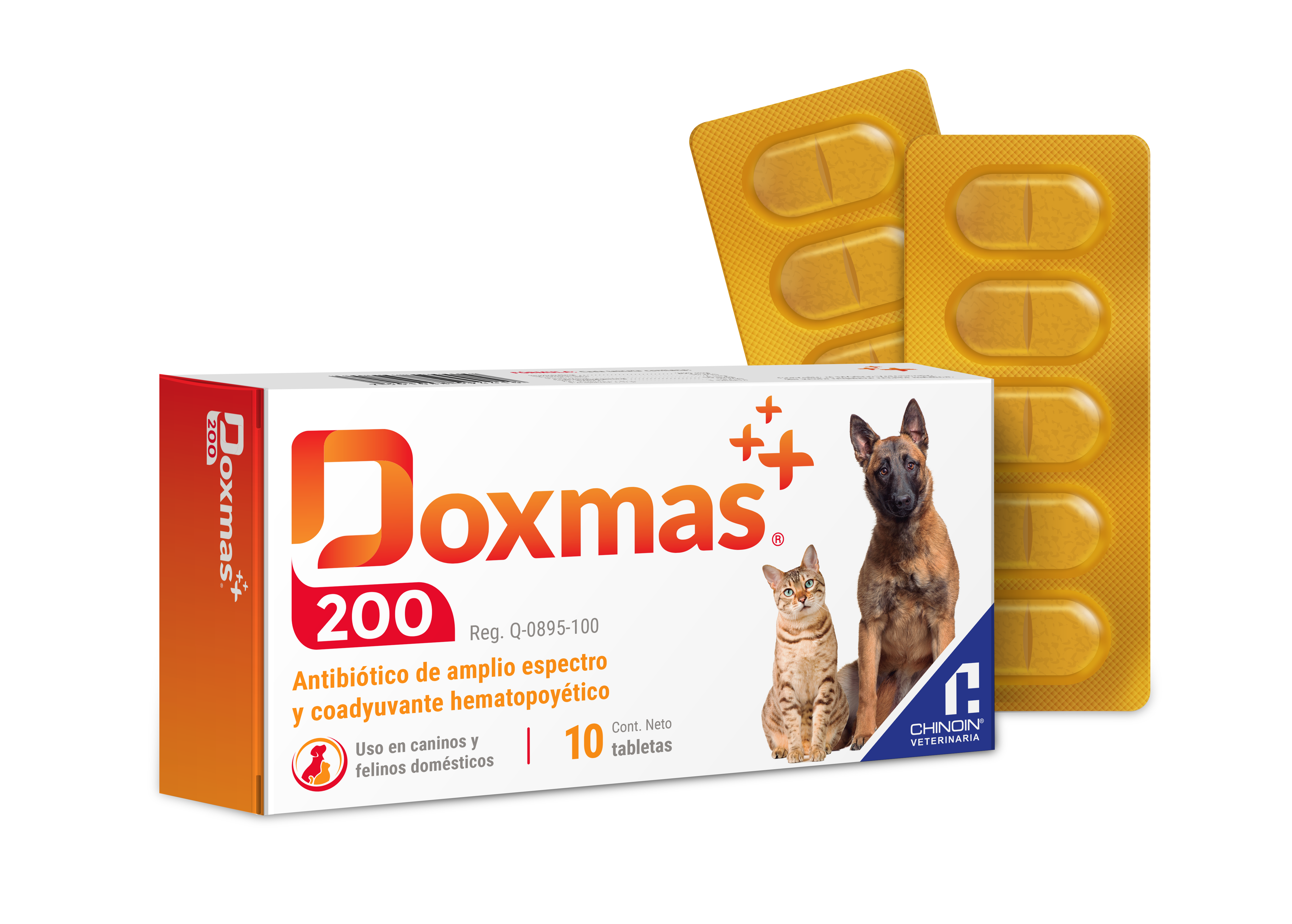 Doxmas 200 ( 10 tabletas ) doxiciclina