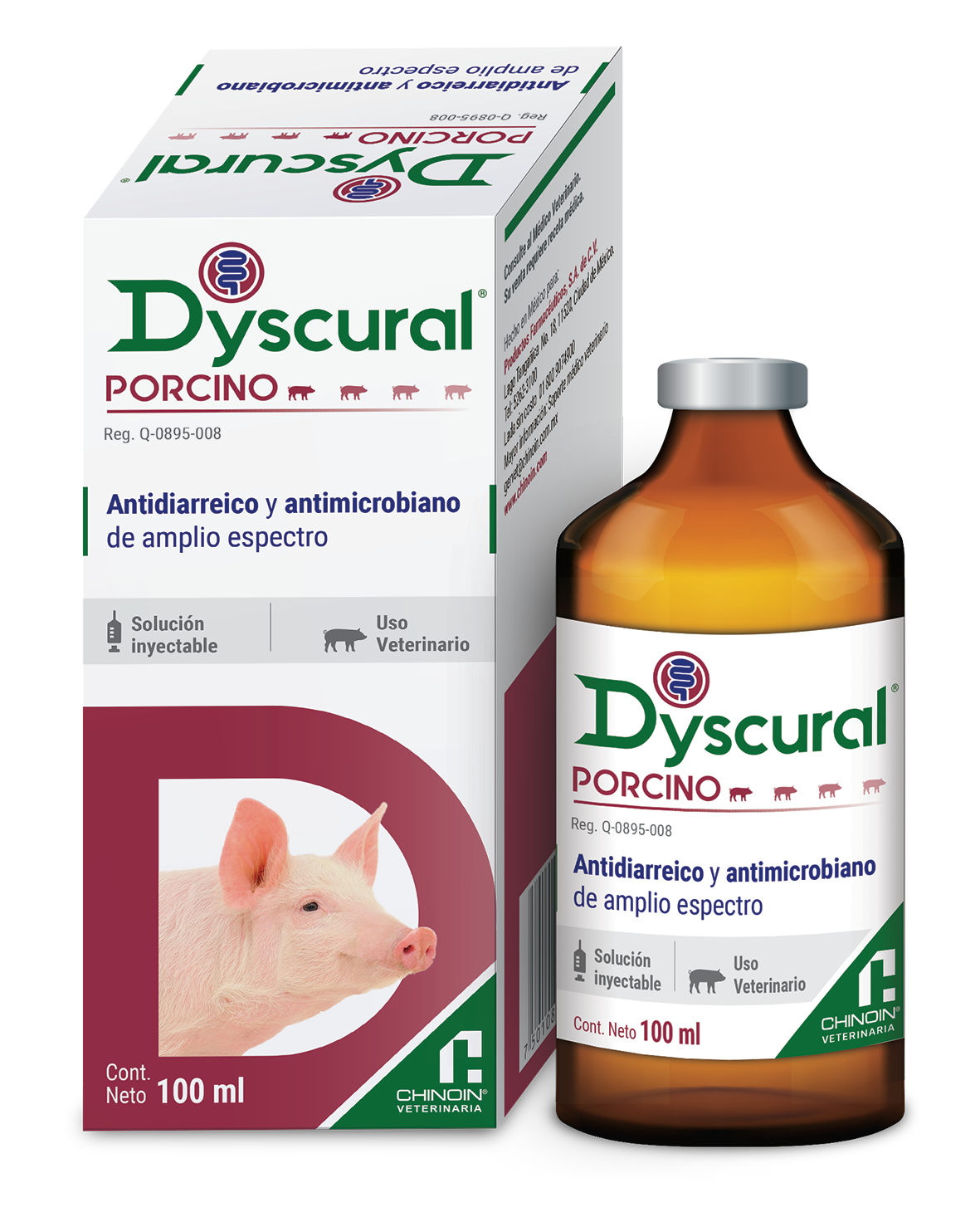 Dyscural Porcino Frasco ámpula con 100 ml