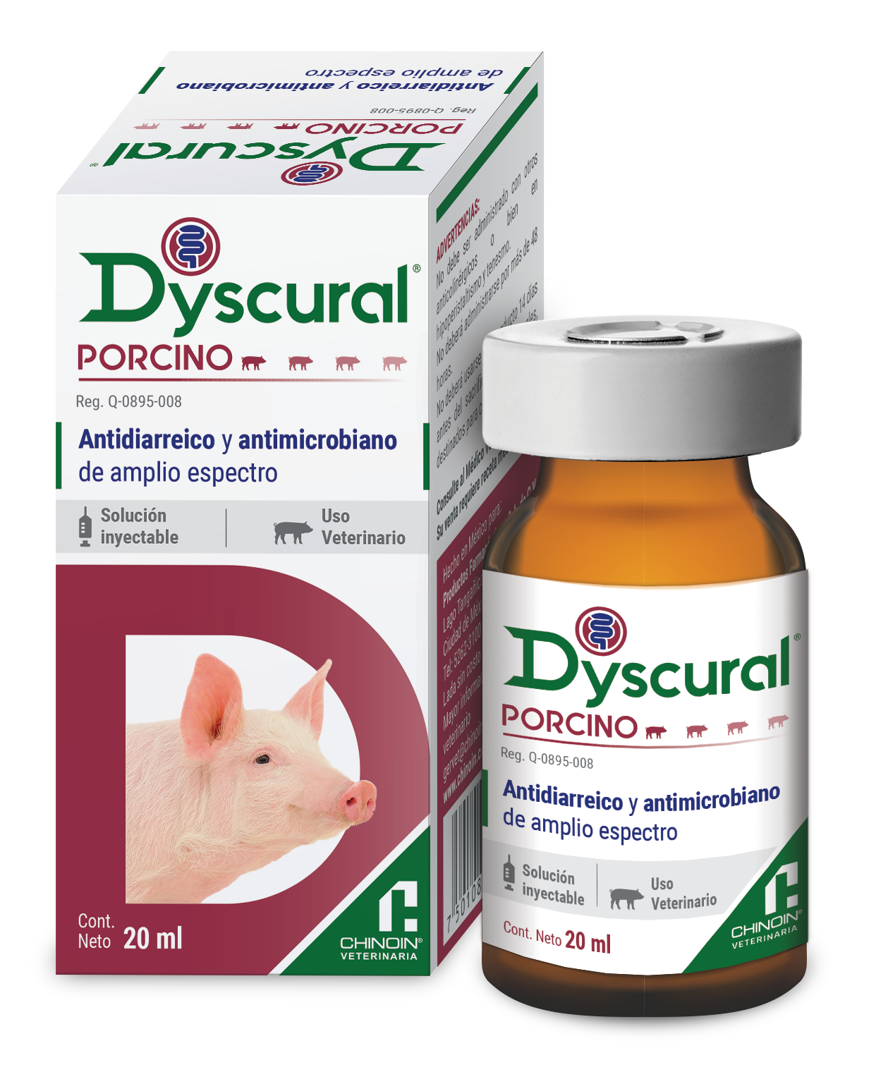 Dyscural Porcino Frasco ámpula con 20 ml