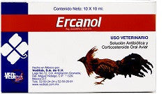 Ercanol Inyectable Caja multipack con 10 frascos de 10 ml