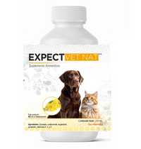 Expect VetNat Jarabe  250 mL ( expectorante ) ANTES BronquiVetNat