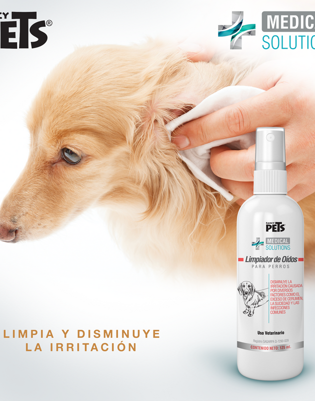 Limpiador de Oídos Pet Medical Solutions 125 mL ( Limpiador ótico )