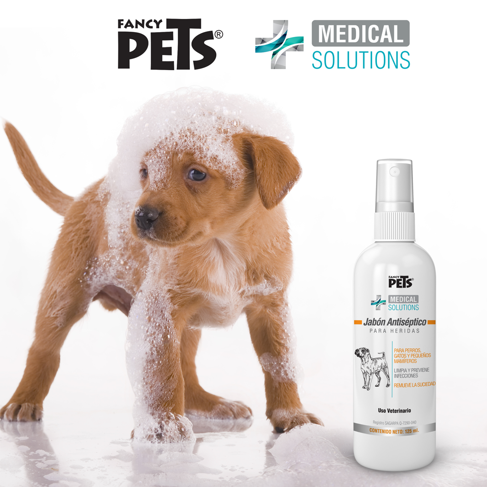 Jabón Antiséptico para heridas ( perros y gatos ) Pet Medical Solutions