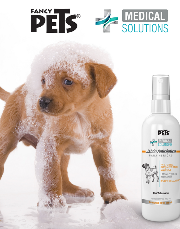 Jabón Antiséptico para heridas ( perros y gatos ) Pet Medical Solutions