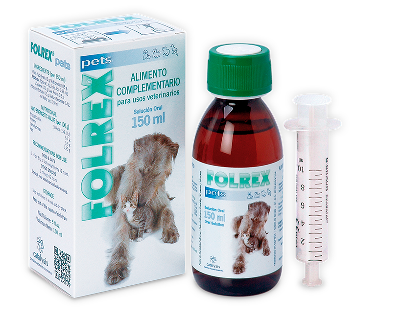 Folrex Pets oral 150 mL  (Analgésico, Antiinflamatorio, Condroprotector) TEMPORALMENTE AGOTADO