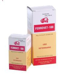 Ferrovet 100 Frasco de 20 ml