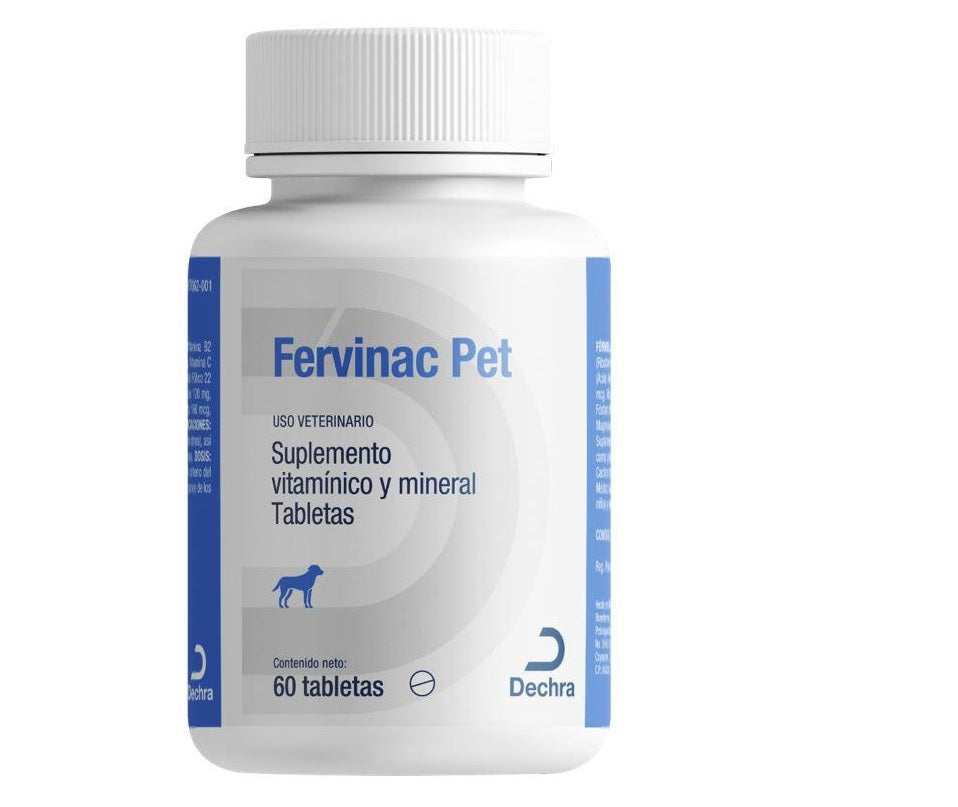 Fervinac PET 60 tabletas descontinuado