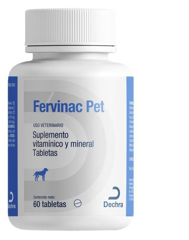 Fervinac PET 60 tabletas descontinuado