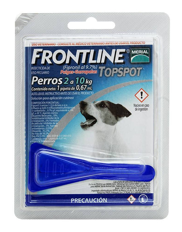 Frontline Top Spot CHICA ( 2 - 10 KG ) Perros TEMPORALMENTE AGOTADO