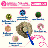 Dogelthy GASTRO AID Sabor Cerdo 270 gr ( Prebióticos + Probióticos )