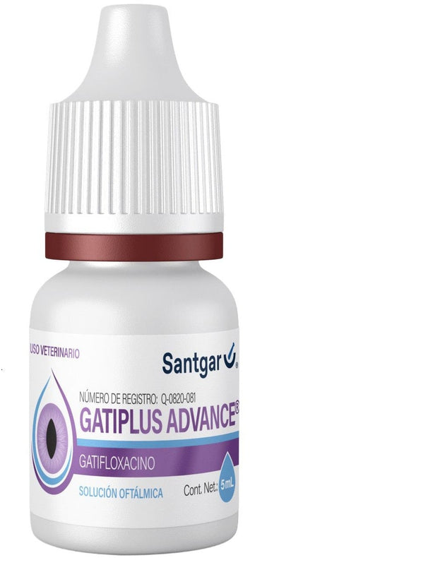 Gatiplus Advance 5 mL SANTGAR ( solución oftálmica ) ANTES GatiOfteno