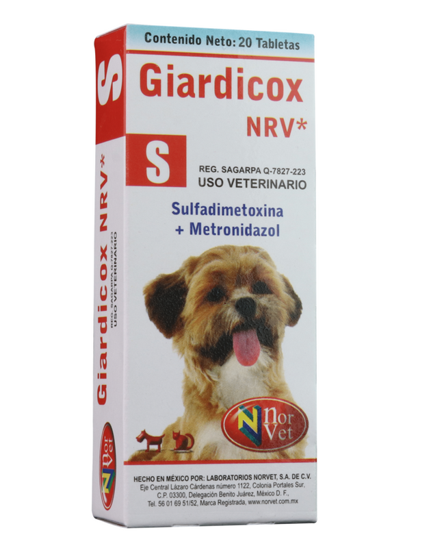 Giardicox NRV S 20 Tabletas