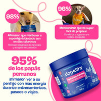 Dogelthy Hydratation Powder Sabor Res 150 gr ( Electrolitos para Perros )
