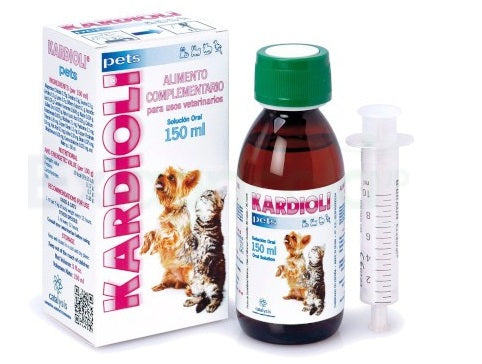 Kardioli Pets Suspensión Oral 150 mL  (Insuficiencia Cardiaca Perros y Gatos)