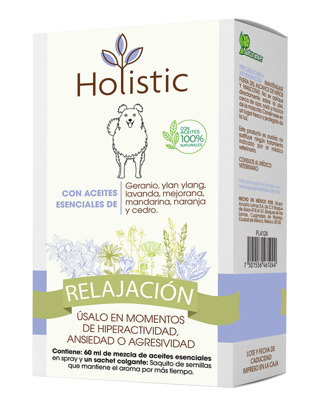 Holistic Relajación 60 mL  (Hiperactividad, Ansiedad o Agresividad ) Aromaterapia