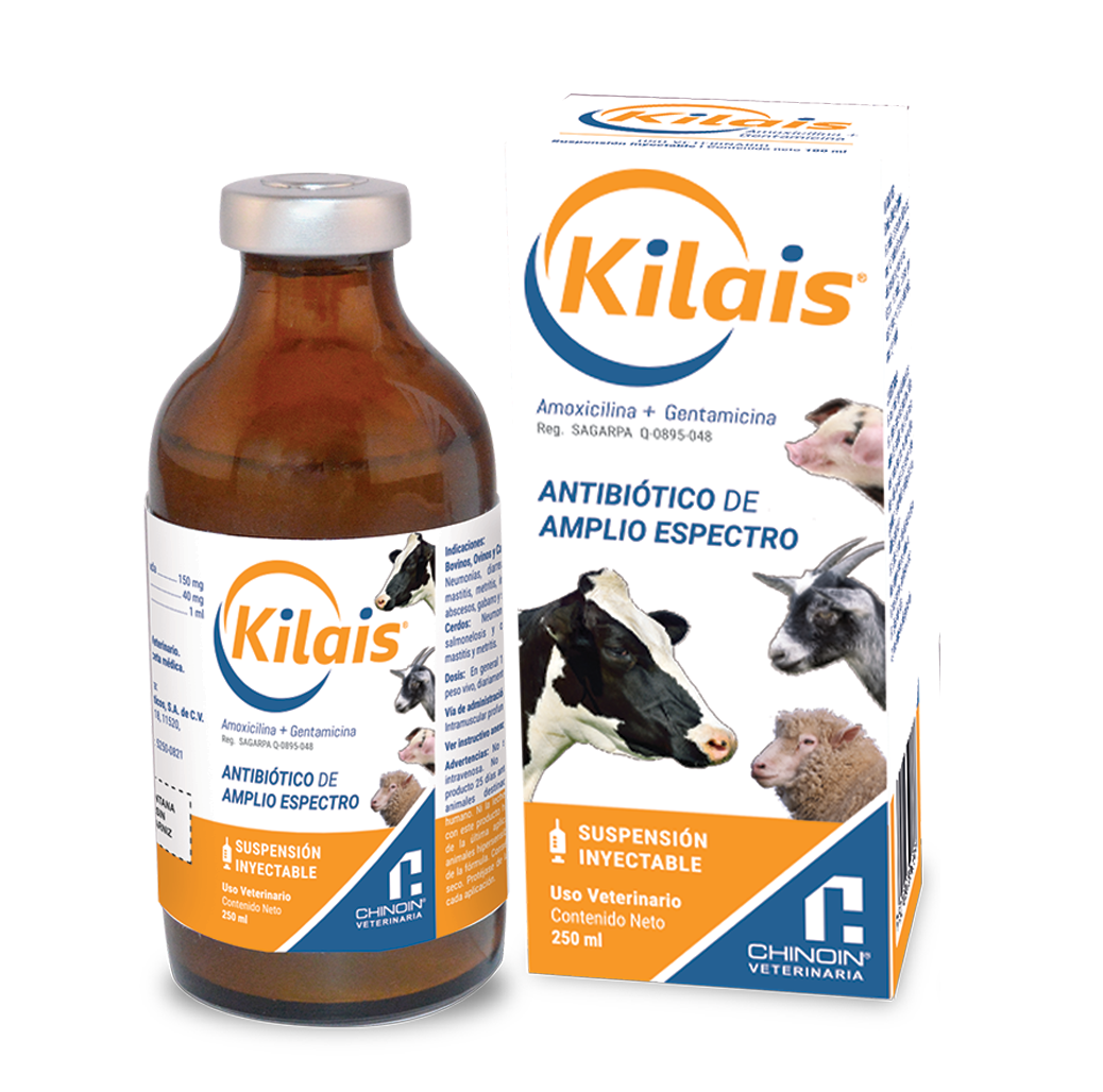 Kilais Inyectable Frasco ámpula de 250 ml DESCONTINUADO