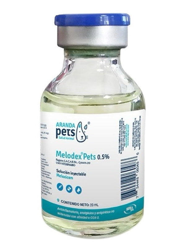 Melodex Pets 0.5% inyectable 20 mL