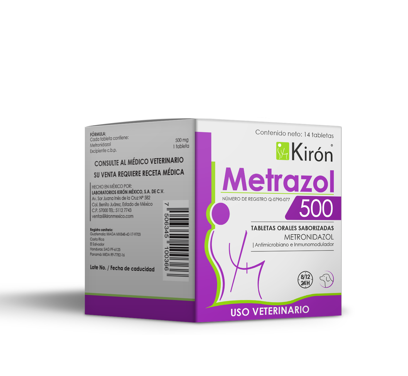 Metrazol 500 mg 14 tabletas