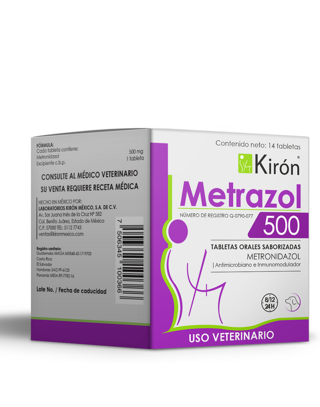 Metrazol 500 mg 14 tabletas