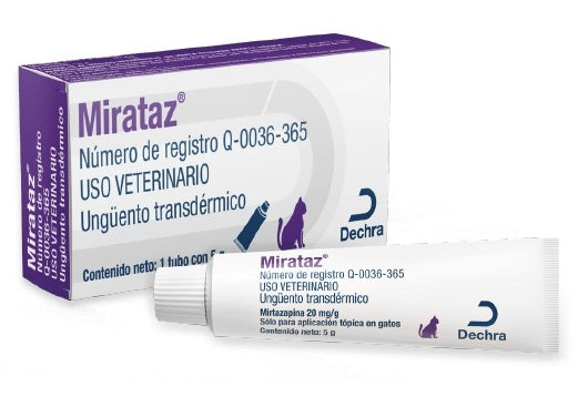 Mirataz 5 g 1 tubo ( Gatos ) TEMPORALMENTE AGOTADO