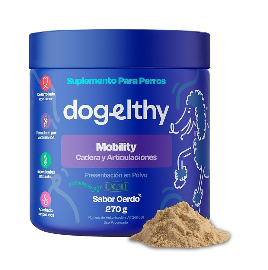Dogelthy MOBILITY Sabor Cerdo 270 gr ( Cadera y Articulaciones )