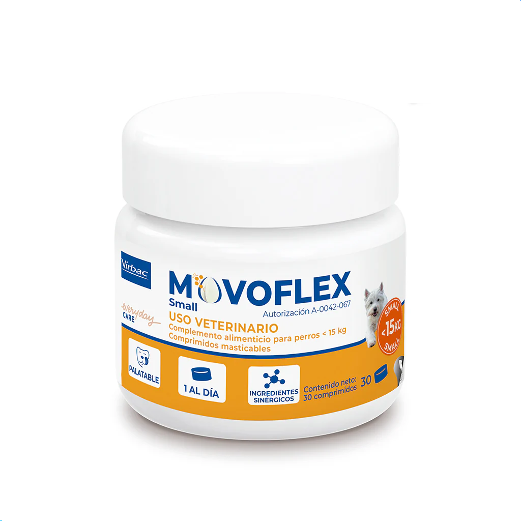 Movoflex S  30 Comprimidos Masticables ( Articulaciones ) perros hasta 15 kg