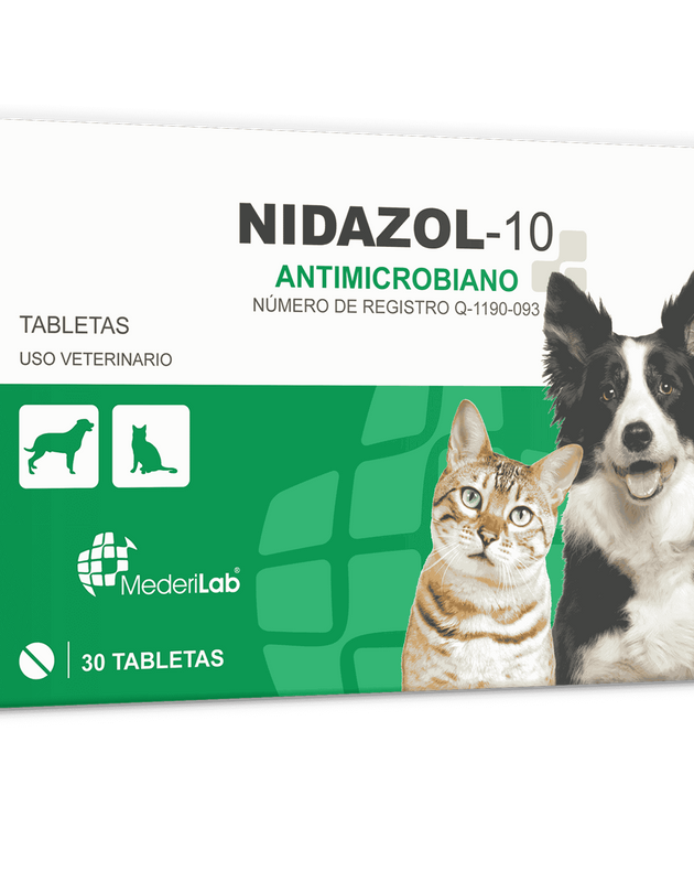 Nidazol 10 Caja con 30 tabletas